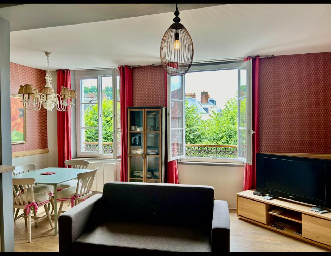 Le Duplex Ou L'Appart D'Agnes" Онфлёр Экстерьер фото